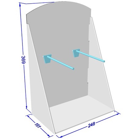 Expositor dedales c/puerta cristal 144 uds.mod. 1529-3(53x43x5) -  AlbaláAlbalá